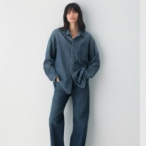 Denim Forum The '80s Comfy Denim Shirt